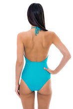 Load image into Gallery viewer, Model Back: Rio De Sol Une Pièce Radiante Azul Sensation
