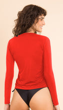 Load image into Gallery viewer, Image 10: Rio De Sol Haut Rouge Rash-Guard
