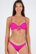 Load image into Gallery viewer, Gallery: Rio De Sol Ensemble Set Cotele-Amaranto Balconet-Pushup Lisboa
