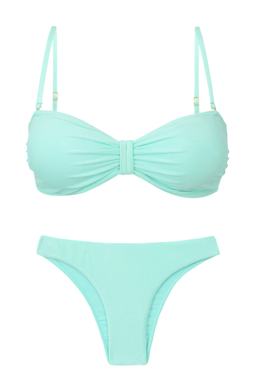 Product Front: Rio De Sol Ensemble Set Malibu-Menta Bandeau-Duo Essential