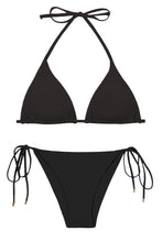 Load image into Gallery viewer, Product Front: Rio De Sol Ensemble Set Nero Tri-Inv Lacinho
