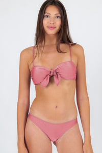 Gallery: Rio De Sol Ensemble Set Shimmer-Confetti Bandeau-Knot Essential
