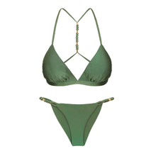 Load image into Gallery viewer, Product Front: Rio De Sol Ensemble Set Shimmer-Croco Tri-Fixo-Noa Cheeky-Noa
