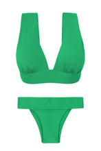 Load image into Gallery viewer, Product Front: Rio De Sol Ensemble Set Tambourine Halter-Marina Essential-Cos
