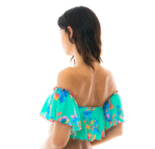 Load image into Gallery viewer, Image 07: Rio De Sol Haut Top Acqua Flora Babado
