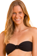 Load image into Gallery viewer, Gallery: Rio De Sol Haut Top Bora-Black Bandeau-Joy
