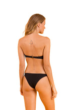 Load image into Gallery viewer, Model Back: Rio De Sol Haut Top Bora-Black Bandeau-Joy
