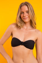 Load image into Gallery viewer, Image 09: Rio De Sol Haut Top Bora-Black Bandeau-Joy
