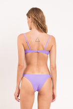 Load image into Gallery viewer, Model Back: Rio De Sol Haut Top Bora-Lavanda Bandeau-Joy
