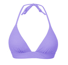 Load image into Gallery viewer, Product Front: Rio De Sol Haut Top Bora-Lavanda Tri-Cos
