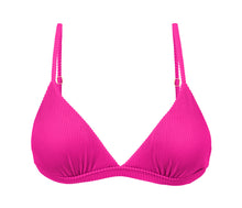 Load image into Gallery viewer, Product Front: Rio De Sol Haut Top Cotele-Amaranto Tri-Fixo
