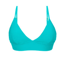 Load image into Gallery viewer, Product Front: Rio De Sol Haut Top Cotele-Jade Tri-Tank
