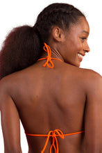 Load image into Gallery viewer, Image 07: Rio De Sol Haut Top Dots-Orange Frufru
