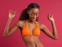 Load image into Gallery viewer, Image 10: Rio De Sol Haut Top Dots-Orange Mel
