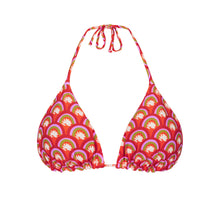 Load image into Gallery viewer, Product Front: Rio De Sol Haut Top Floral-Scales Tri-Inv
