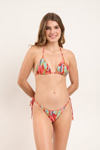 Load image into Gallery viewer, Image 07: Rio De Sol Haut Top Floral-Scales Tri-Inv
