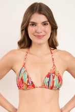 Load image into Gallery viewer, Image 08: Rio De Sol Haut Top Floral-Scales Tri-Inv
