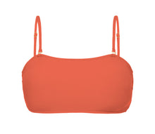 Load image into Gallery viewer, Product Front: Rio De Sol Haut Top Light-Peach Bandeau-Reto
