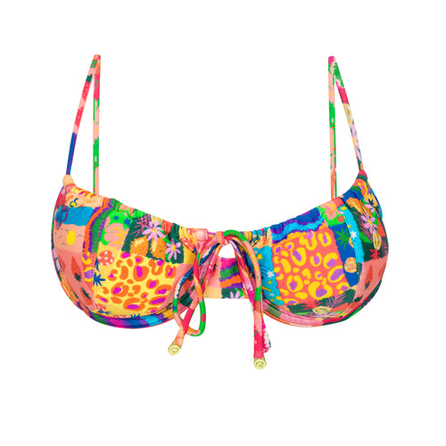 Product Front: Rio De Sol Haut Top Love-Trip Balconet-Tie