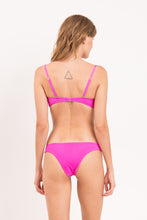 Load image into Gallery viewer, Model Back: Rio De Sol Haut Top Malibu-Rosa Bandeau-Duo
