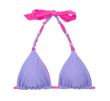 Load image into Gallery viewer, Product Back: Rio De Sol Haut Top Malibu-Rosa Tri-Rev
