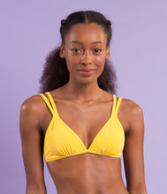 Load image into Gallery viewer, Image 11: Rio De Sol Haut Top Malibu-Yellow Tri-Duo
