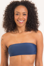 Load image into Gallery viewer, Gallery: Rio De Sol Haut Top Navy Bandeau-Reto
