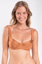 Load image into Gallery viewer, Gallery: Rio De Sol Haut Top Nocciola Amelia
