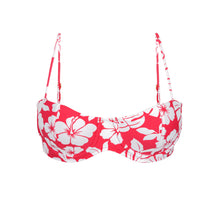 Load image into Gallery viewer, Product Front: Rio De Sol Haut Top Pua-Hibiscus Coral
