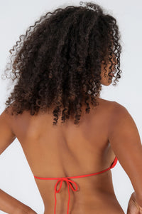 Image 07: Rio De Sol Haut Top Rouge Tri-Inv