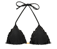 Load image into Gallery viewer, Product Front: Rio De Sol Haut Top Shimmer-Black Frufru
