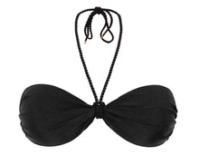 Load image into Gallery viewer, Product Front: Rio De Sol Haut Top Shimmer-Black Twist
