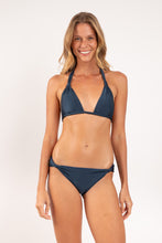 Load image into Gallery viewer, Model Front: Rio De Sol Haut Top Shimmer-Shark Mel
