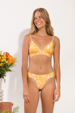 Load image into Gallery viewer, Model Front: Rio De Sol Haut Top Sunny-Forest Tri-Cos
