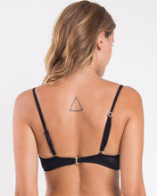 Load image into Gallery viewer, Image 06: Rio De Sol Haut Top Touch-Black Bandeau-Crispy
