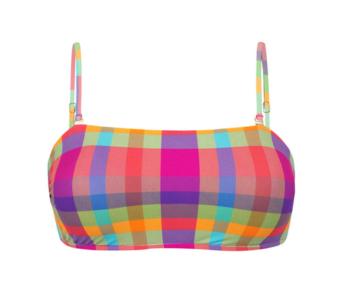 Product Front: Rio De Sol Haut Top Tulip-Garden Bandeau-Reto
