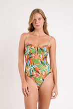 Load image into Gallery viewer, Model Front: Rio De Sol Une Pièce Tropical Sara-Op
