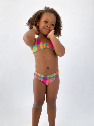 Model Front: Rio De Sol Deux Pièces Fille Tulip-Garden Kids