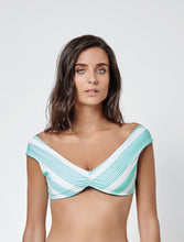 Load image into Gallery viewer, Image 02: Saha Haut Soutien Marinho Menta
