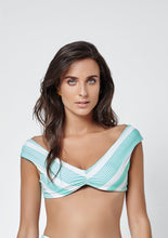 Load image into Gallery viewer, Image 05: Saha Haut Soutien Marinho Menta
