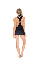 Load image into Gallery viewer, T-Back Mini Dress Black
