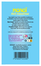 Load image into Gallery viewer, Product Back: Tevi Solaire Monoi Anti Moustique/ Citronnelle 120Ml
