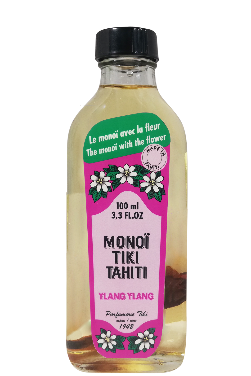 Product Front: Tiki Solaire Tiki Monoi Ylang Ylang 100Ml