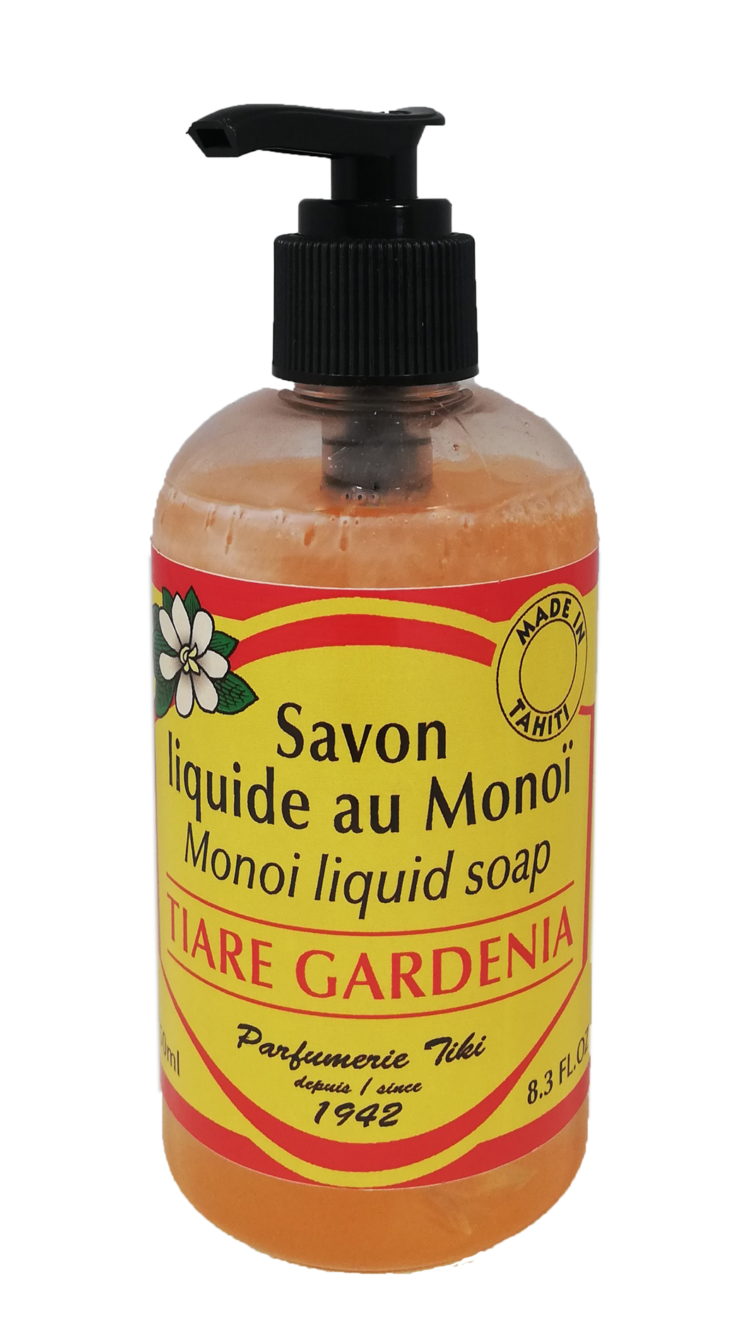 Product Front: Tiki Solaire Tiki Savon Liquide Monoi Tiare 250Ml
