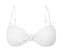 Load image into Gallery viewer, Top Bora-White Bandeau-Joy
