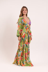 Tropical Long Dress Verona