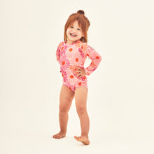 Load image into Gallery viewer, Image 02: Uv Line Maillot De Bain Bébé Baby Solar Rose Upf50+
