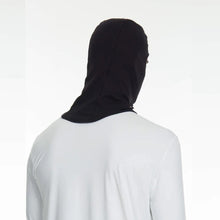 Load image into Gallery viewer, Model Back: Uv Line Chapeau Legionnaire Black Balaclava Upf50+
