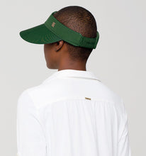 Load image into Gallery viewer, Model Back: Uv Line Visière Grecia Verde Folha Upf50+
