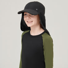 Load image into Gallery viewer, Image 02: Uv Line Casquette Legionario Teens Preto Upf50+
